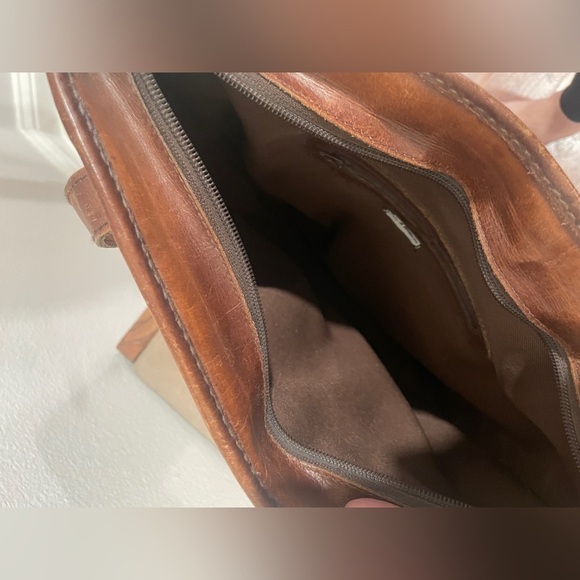 BROWN Leather Shoulder‎ Bag - Picture 5 of 8